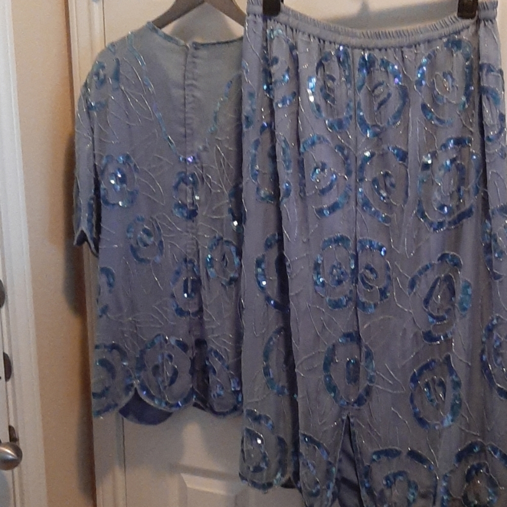 ๐ ๐ Vintage Laurence Kazar Skirt and Top I 1X - Picture 7 of 8